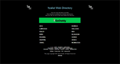 Desktop Screenshot of itzalist.com
